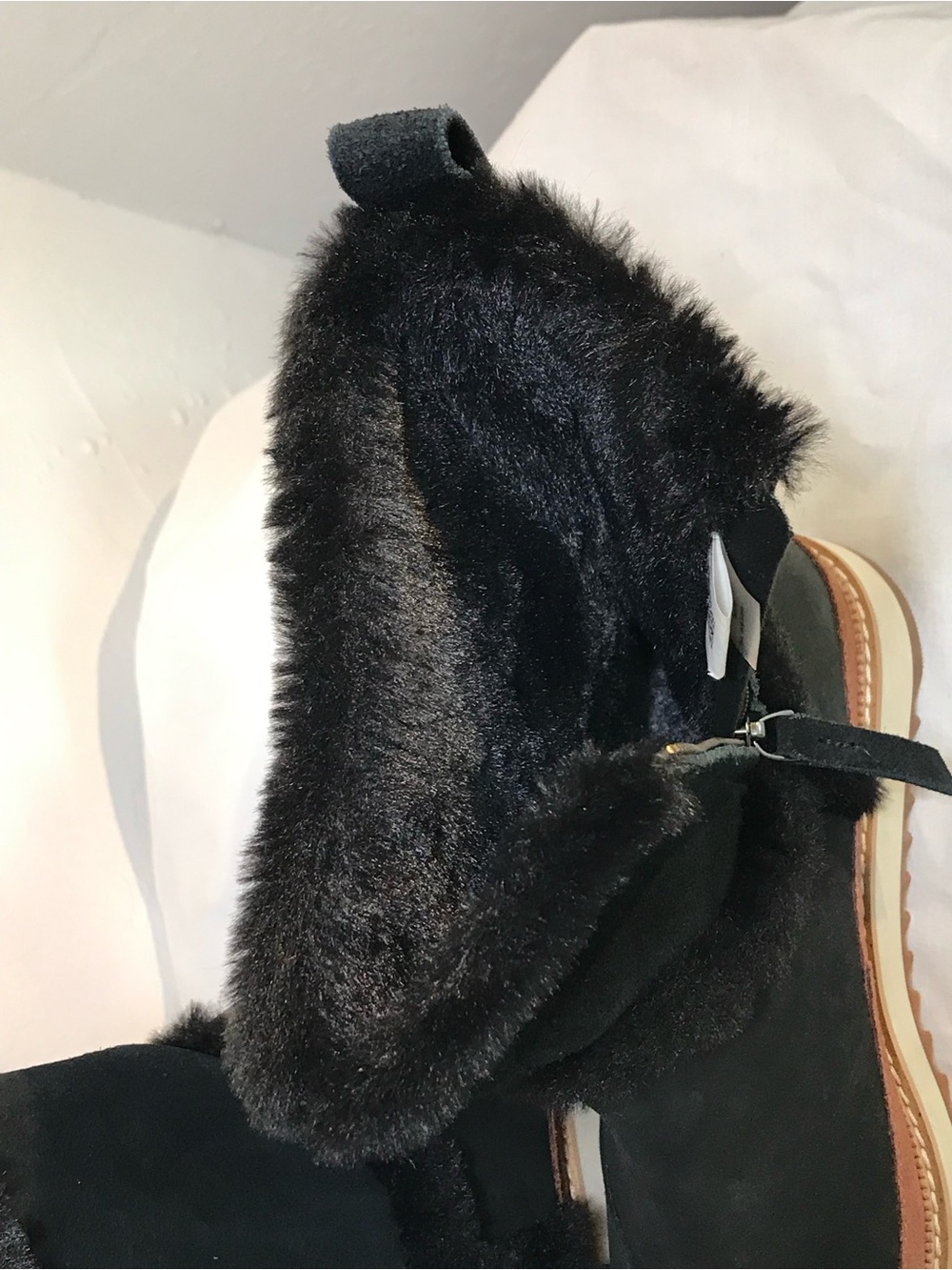 TOMS Makenna Mid-Calf Suede  and Leather Winter Boot size 7 - Picture 9 of 11